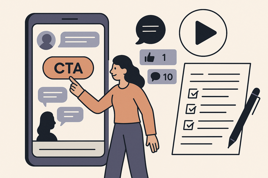 Crafting a Powerful Call to Action in Chat Story Videos