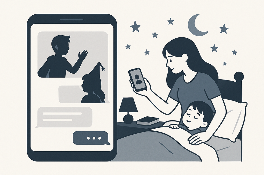 Fake Chat Bedtime Story Maker: Transform Bedtime with Interactive Chat-Style Tales