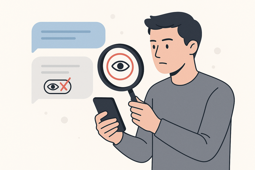 Understanding the Fake Chat Message Seen Indicator
