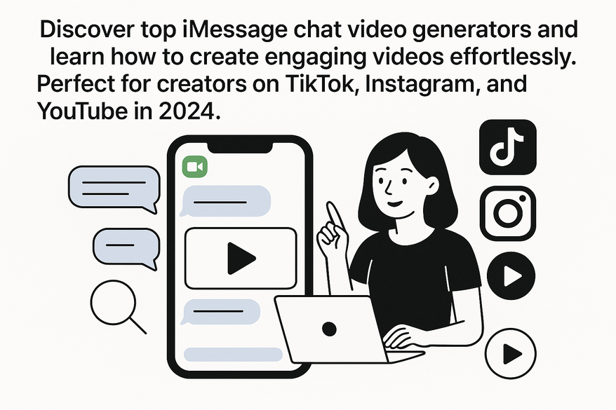 Best iMessage Chat Video Generator Tools & Complete How-To Guide (2024)