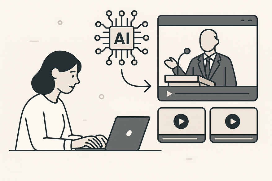 How an AI Conference Video Highlight Generator Transforms Event Content