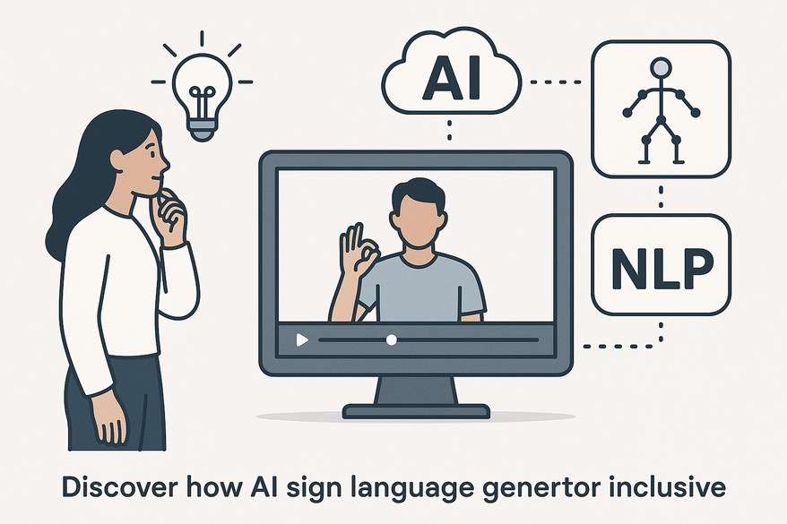 Enhance Accessibility with AI Sign Language Generator for Video Clips