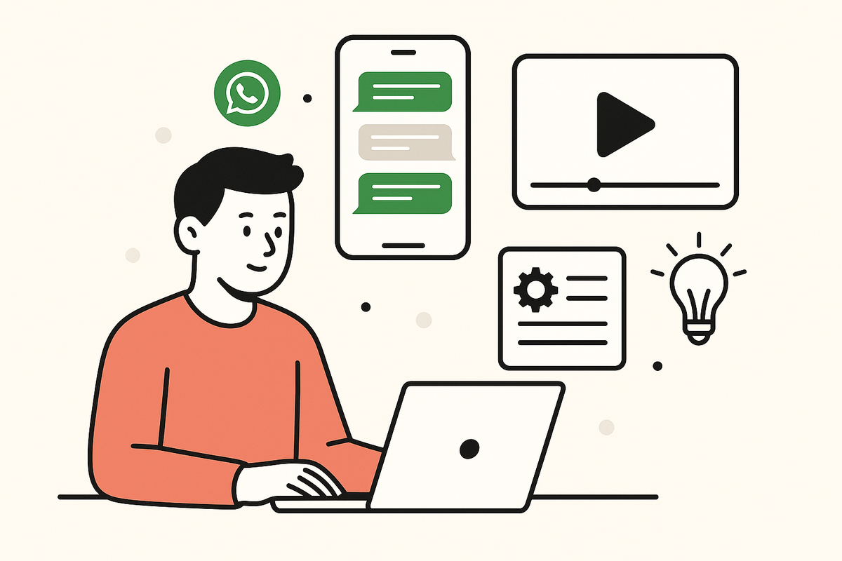 WhatsApp Chat Video Generator: Create Viral Clips with AI