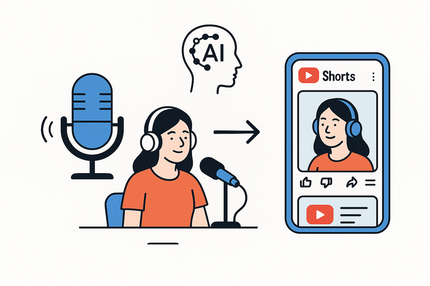 Utilize Podcast to YouTube Shorts AI for Effective Audio Conversion