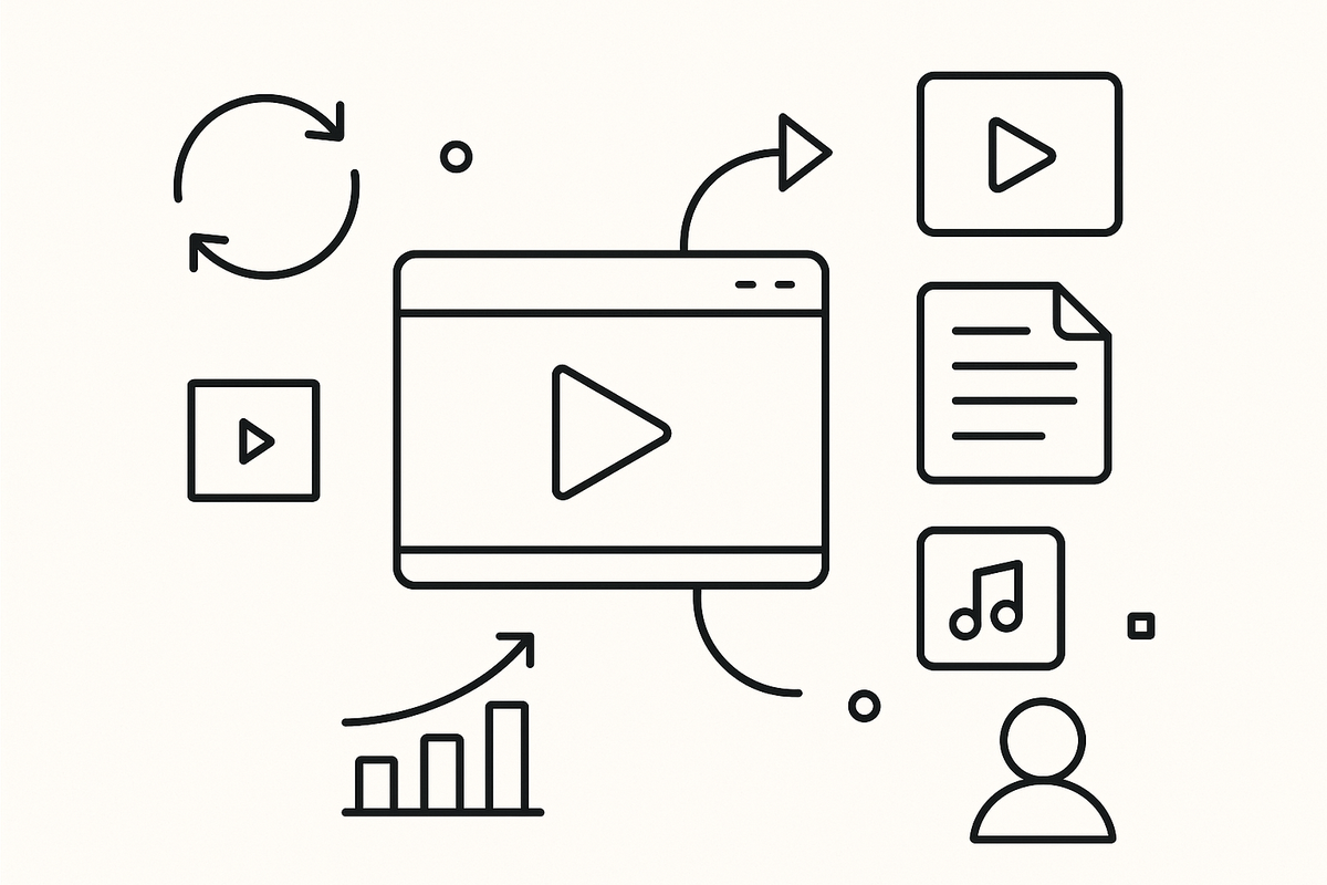 How to Repurpose One Video Into Many: The Ultimate Workflow
