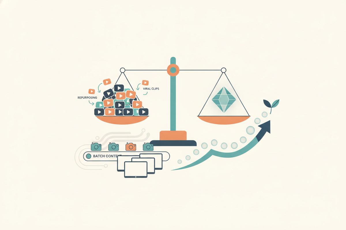 How to Balance Quantity and Quality in Video Content