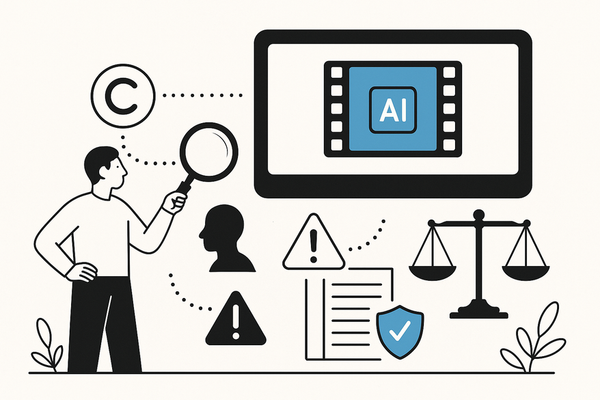 Navigating the Legal Use of AI-Generated Video Clips