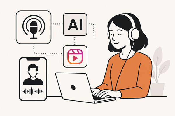 How to Use Podcast to Instagram Reels AI