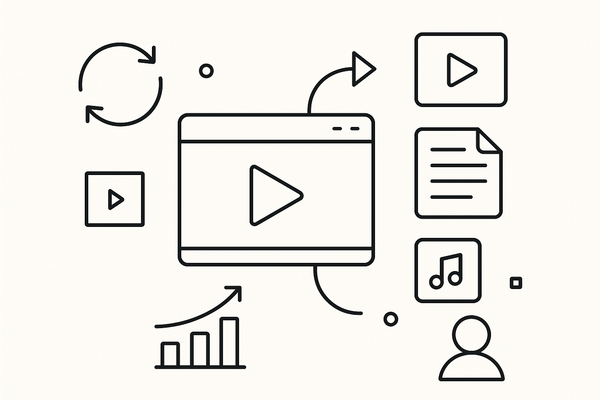 How to Repurpose One Video Into Many: The Ultimate Workflow