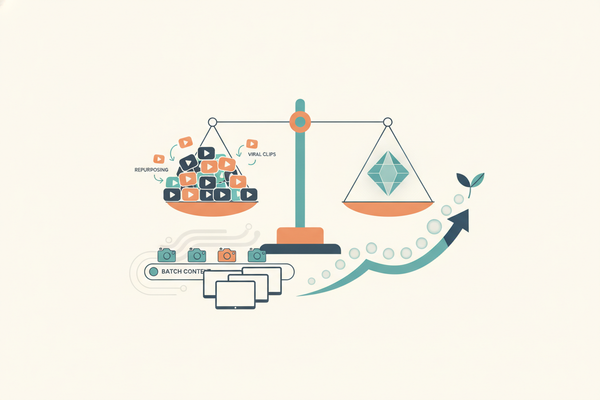 How to Balance Quantity and Quality in Video Content
